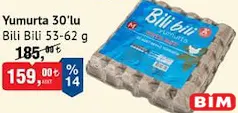 BİLİ BİLİ YUMURTA 30'LU 53-62 G